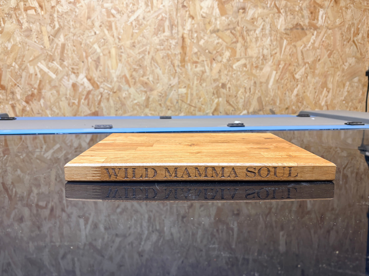 Solid Oak Chopping Board with Custom Engraving