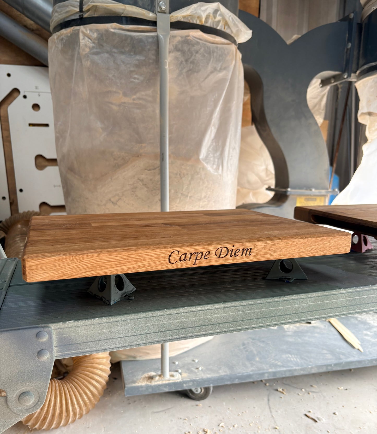 Solid Oak Chopping Board with Custom Engraving