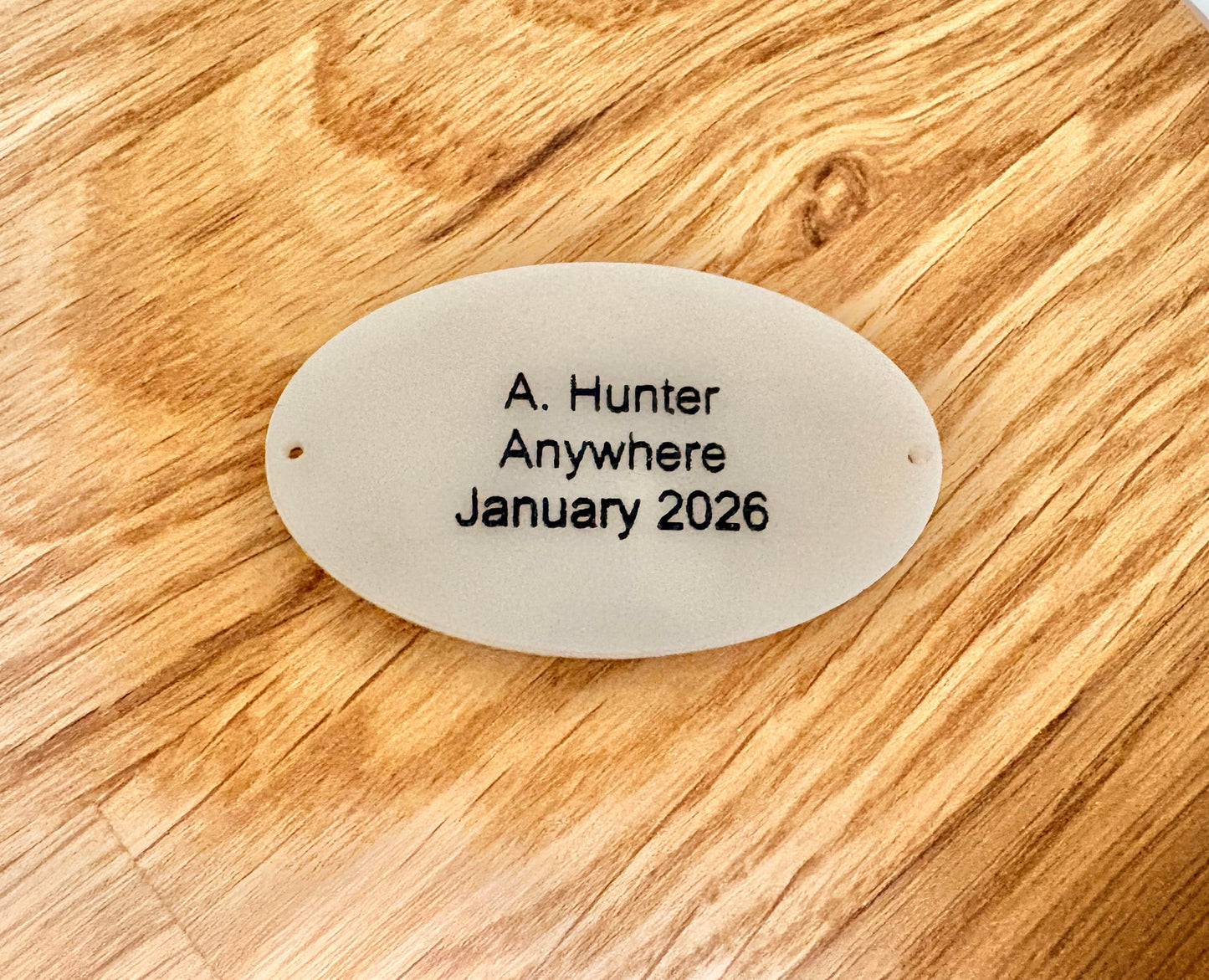 Custom Engraved Acrylic Display Plaques – Replica Vintage Labels